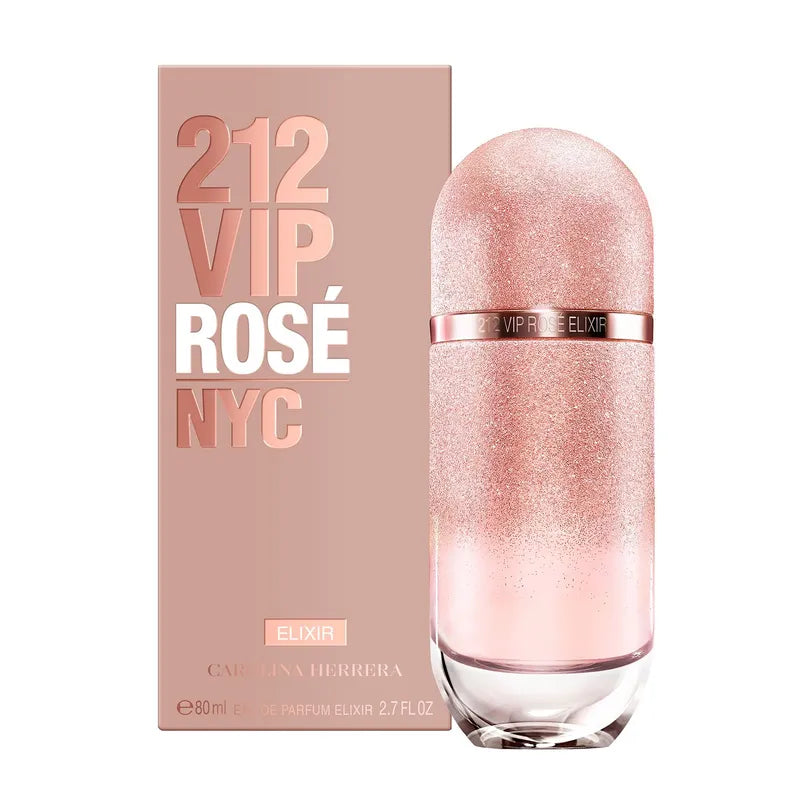 CAROLINA HERRERA - 212 VIP ROSE ELIXIR EDP 80ML